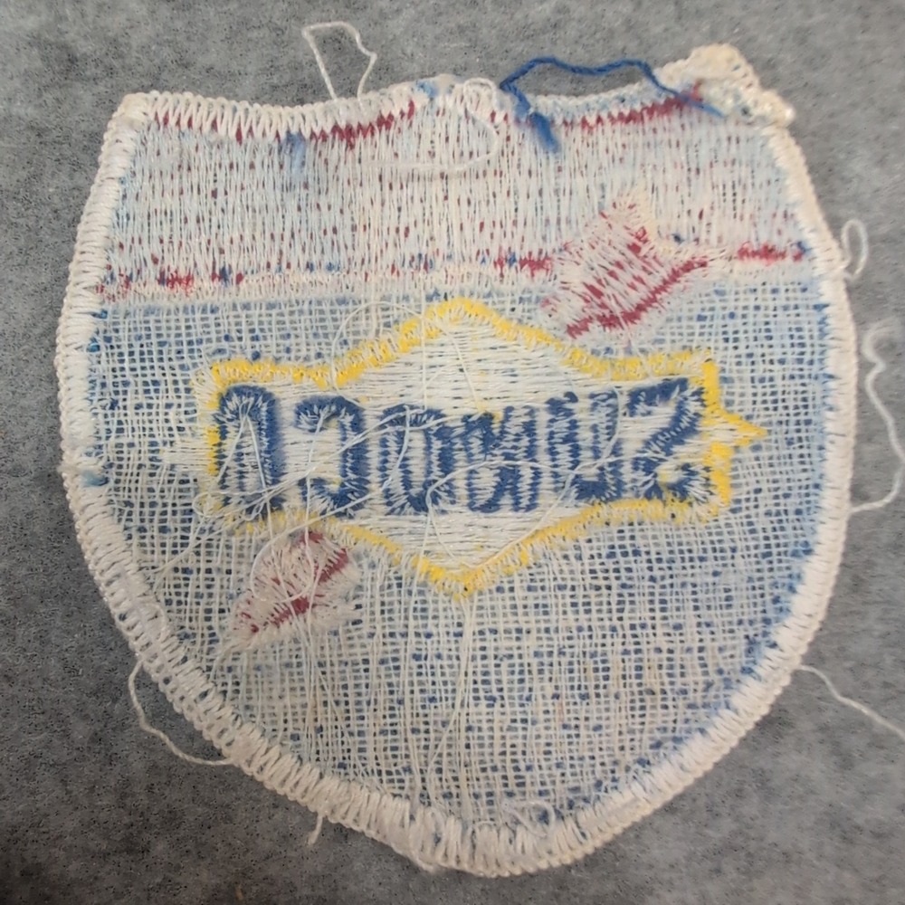 Vintage 1970's SUNOCO Shield Highway Sign Patch Older logo‎ form 2.5" Gas Oil - Picture 2 of 4